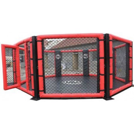Cușcă MMA fără platformă, formă octogonală