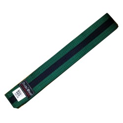 Centura BJJ Verde/Negru - 4 cm